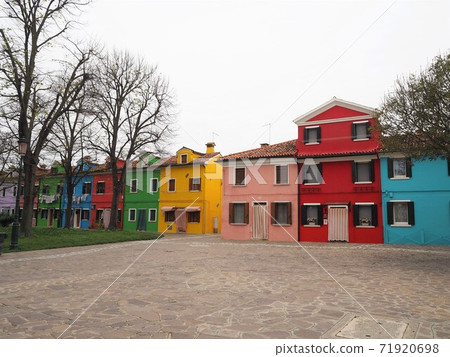 The streets of Burano The streets of Burano 71920698
