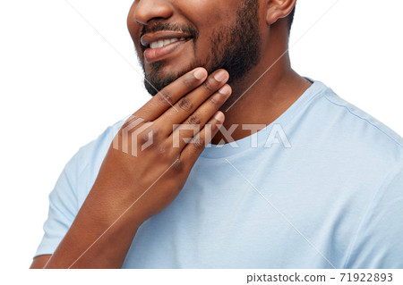 portrait of smiling young african american man 71922893