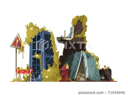 Post Apocalypse Vector Illustration Post Apocalypse Vector Illustration 71934048