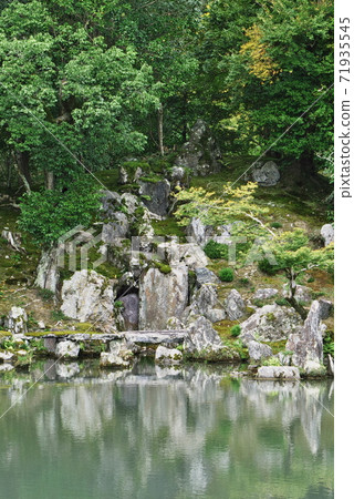 天龍寺龍門瀑布京都 71935545