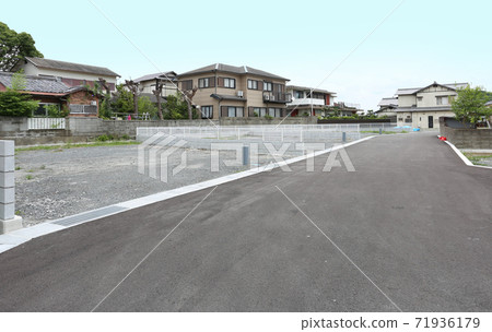 Residential site construction site Residential site construction site 71936179