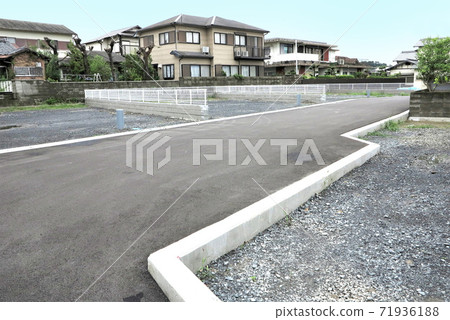 Residential site construction site Residential site construction site 71936188