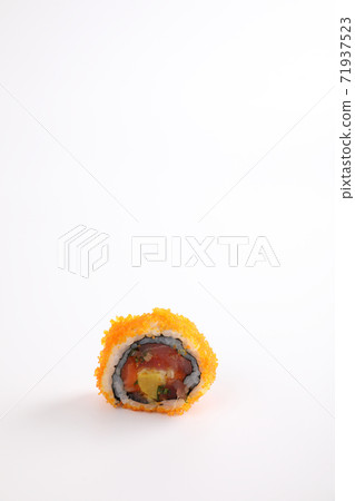 California roll isolated in white background 71937523