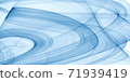 blue abstract background, presentation theme, design element 71939419