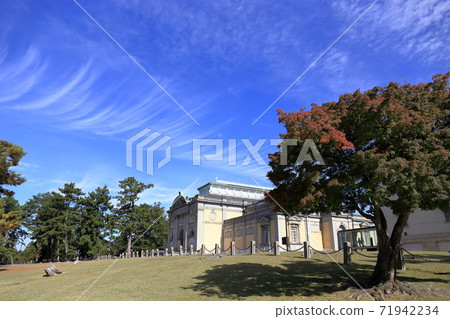 Autumn Clouds and Nara National Museum Old Main Building Autumn Clouds and Nara National Museum Old Main Building 71942234