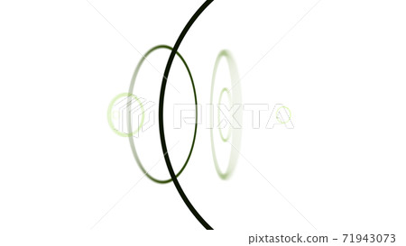 CG circle: Multiple rotating rings - Stock Illustration [71943073] - PIXTA