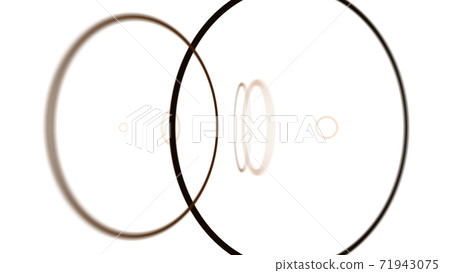 CG circle: Multiple rotating rings - Stock Illustration [71943075] - PIXTA