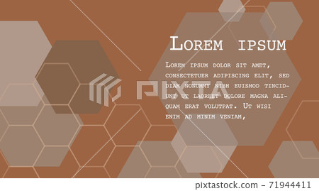 Abstract background with geometric gradient template design. Abstract background with geometric gradient template design. 71944411