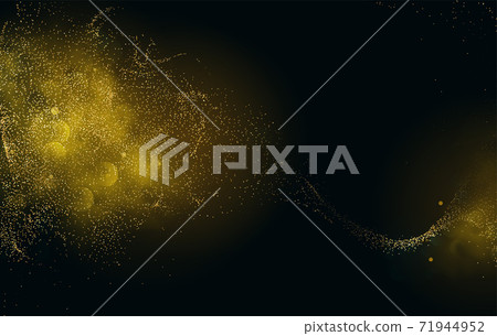 Holiday Abstract shiny color gold design element Holiday Abstract shiny color gold design element 71944952
