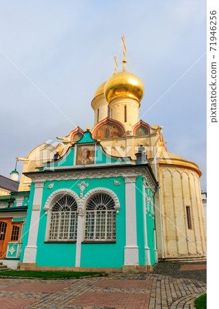 Trinity Cathedral of Trinity Lavra of St. Sergius in Sergiev Posad, Russia Trinity Cathedral of Trinity Lavra of St. Sergius in Sergiev Posad, Russia 71946256