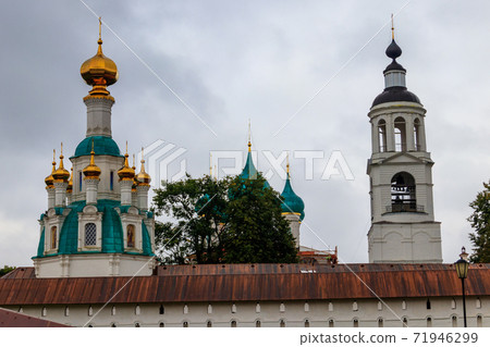 Vvedensky Tolga convent in Yaroslavl, Russia. Golden ring of Russia 71946299