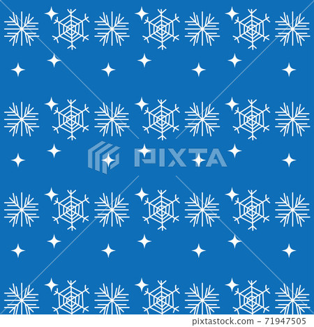 Blue background snow pattern illustration - Stock Illustration ...