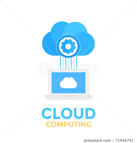 Cloud Computing Concept - Stock Illustration [71948741] - PIXTA