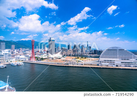 《兵庫縣》神戶市灣區/城市景觀 《兵庫縣》神戶市灣區/城市景觀 71954290