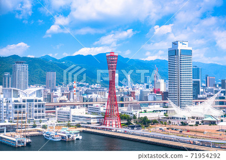《兵庫縣》神戶市灣區／城市景觀 71954292