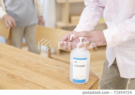 男性高級身體部位被酒精消毒割傷 男性高級身體部位被酒精消毒割傷 71954724