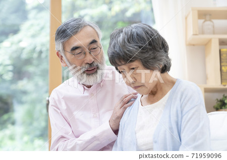 Nursing image Elderly care Dementia Depression 71959096