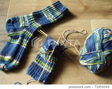 Knitting socks wool Knitting socks wool 71959349