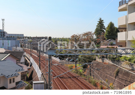 Scenery along the Izumino Line (Asahi Ward, Yokohama City, Kanagawa Prefecture) Scenery along the Izumino Line (Asahi Ward, Yokohama City, Kanagawa Prefecture) 71961895