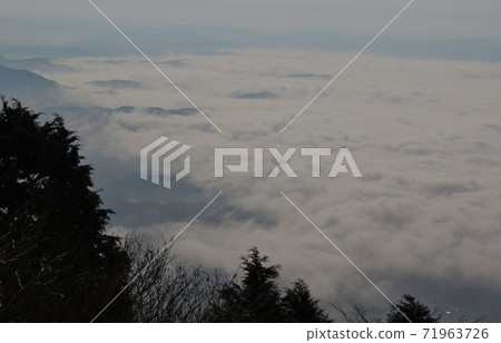 View of the sea of clouds from Mt. Nagi View of the sea of clouds from Mt. Nagi 71963726