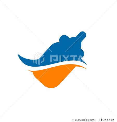 Baby milk bottle logo design template Baby milk bottle logo design template 71963756