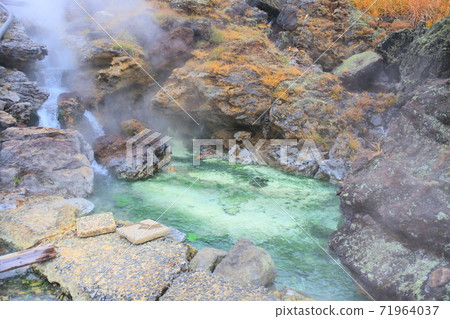 Su川高原溫泉的足浴 71964037