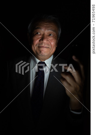 Business image black background intrigue 71965498