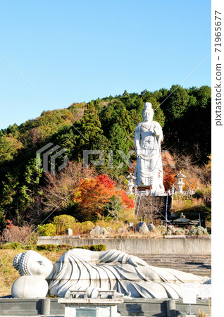 Kotsunazaki Tenjiku Kagai Large Magnification stone statue Kotsunazaki Tenjiku Kagai Large Magnification stone statue 71965677