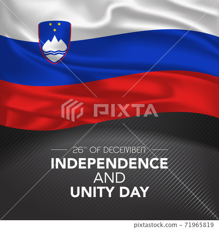 Slovenia happy independence and unity day greeting card, banner, vector illustration Slovenia happy independence and unity day greeting card, banner, vector illustration 71965819