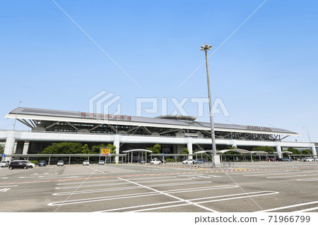 天氣晴朗的時候，福岡縣福岡市，福岡機場 71966799