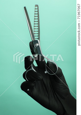 Composition with scissors and other hairdresser's accessories Composition with scissors and other hairdresser's accessories 71967067