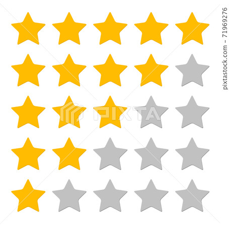 Star rank background. Vector Illustration Star rank background. Vector Illustration 71969276
