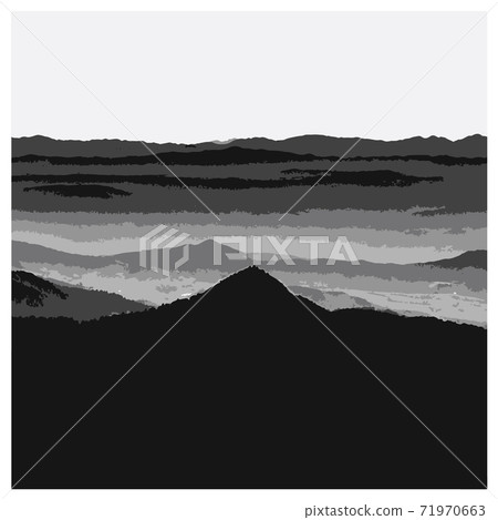Mountain and landscape Mountain and landscape 71970663