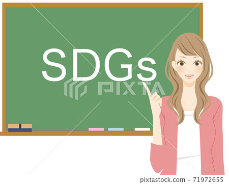Blackboard to learn SDGs 71972655