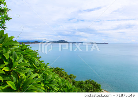 View on the sea and sky samui View on the sea and sky samui 71973149