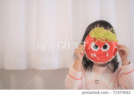 用截面製作惡魔面具 71974682