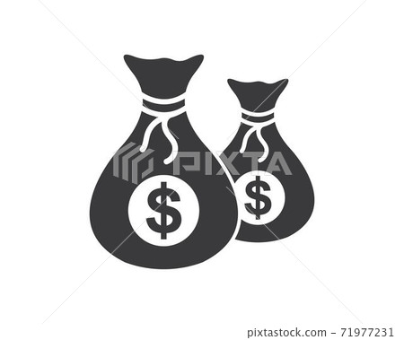 money bag logo icon vector 71977231