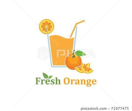 orange juice vector illustration design 71977475