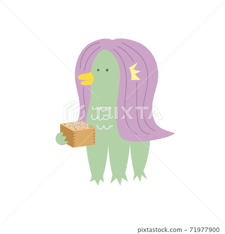 Amabie to sow beans 71977900