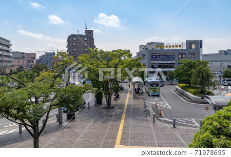 Scenery in front of the station Toda Koen Station Scenery in front of the station Toda Koen Station 71978695