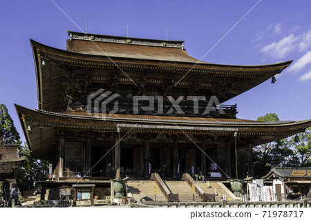 奈良縣吉野郡吉野町吉野金mine山寺本堂 奈良縣吉野郡吉野町吉野金mine山寺本堂 71978717