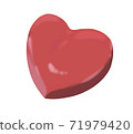 Heart's chocolate 71979420