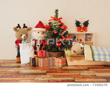 Santa and reindeer amigurumi Christmas 71980270