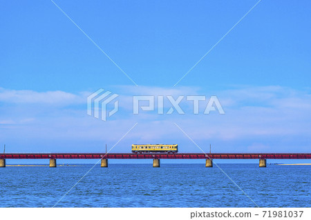 Kyoto Tango Railway Yuragawa Bridge Kyoto Tango Railway Yuragawa Bridge 71981037