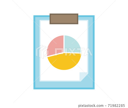 Checklist vector illustration binder stationery Checklist vector illustration binder stationery 71982285