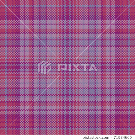 Tartan plaid pattern seamless. Print fabric texture. Check vector background. 71984660