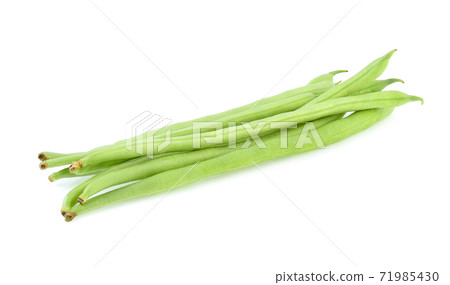 Green beans isolated on white background. 71985430