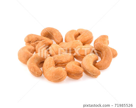 Cashew nut isolated on white background Cashew nut isolated on white background 71985526