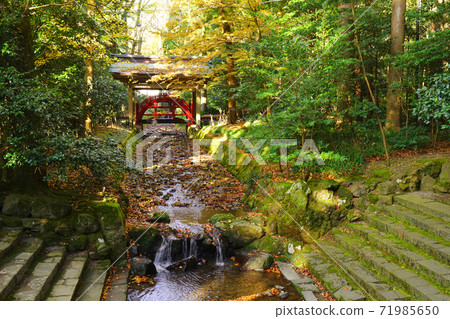 Tamabashi, Yahiko Shrine, Yahiko Village, Niigata Prefecture, Japan Tamabashi, Yahiko Shrine, Yahiko Village, Niigata Prefecture, Japan 71985650