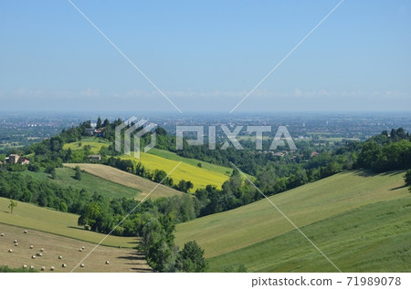 Hills overlooking the plain Hills overlooking the plain 71989078